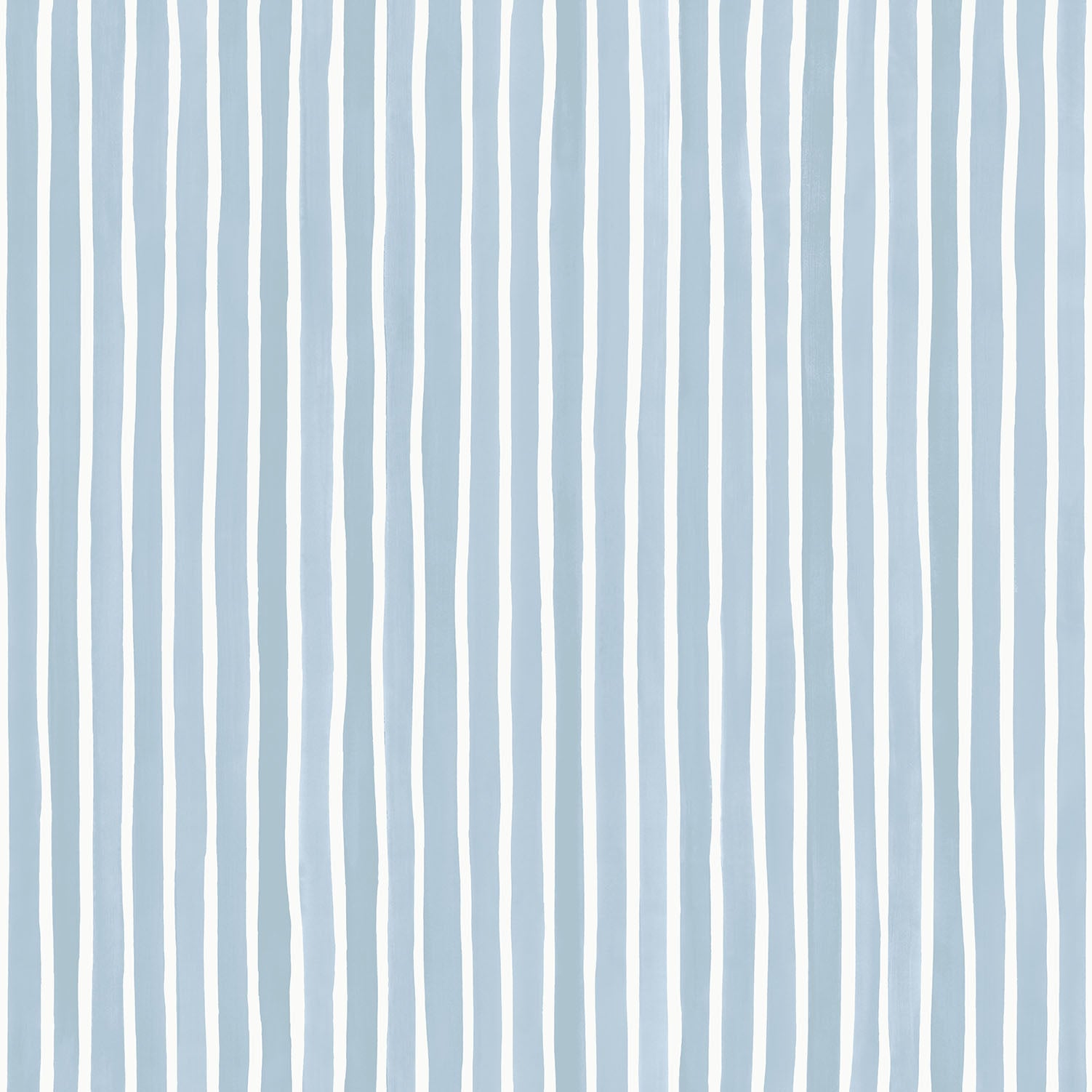 Cole & Son Croquet Stripe wallpaper - Powder Blue