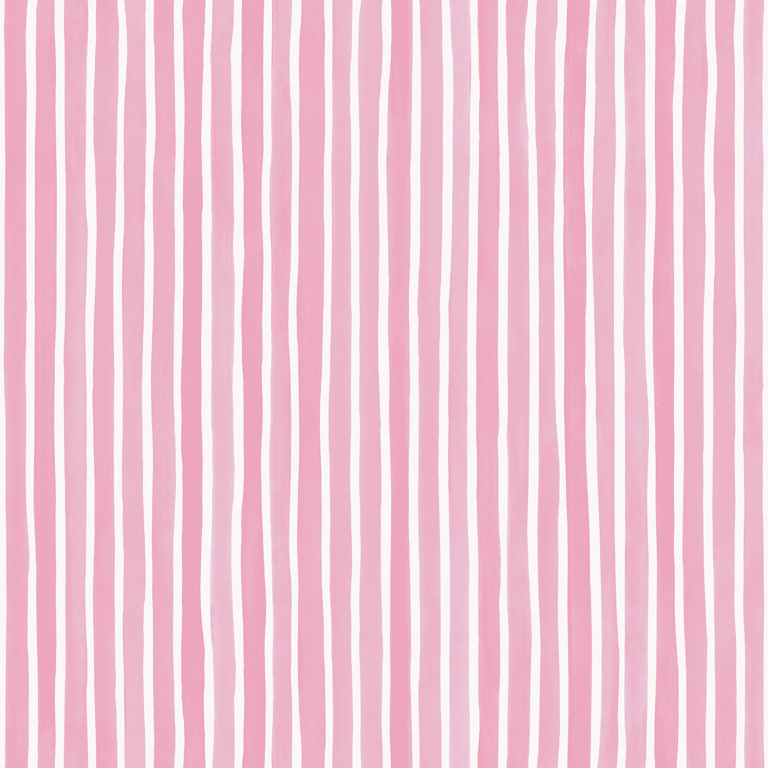 Cole & Son Croquet Stripe - Soft Fuchsia