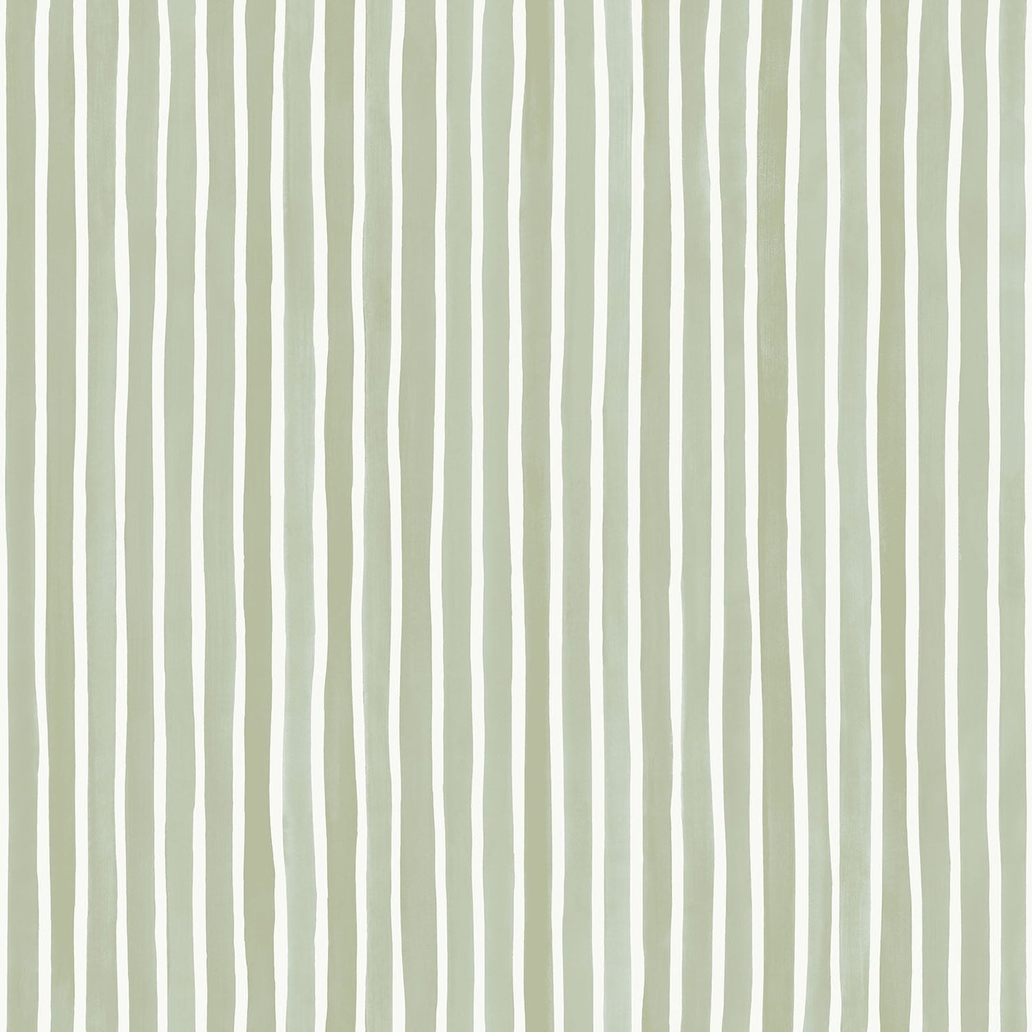 Cole & Son Croquet Stripe - Soft Olive