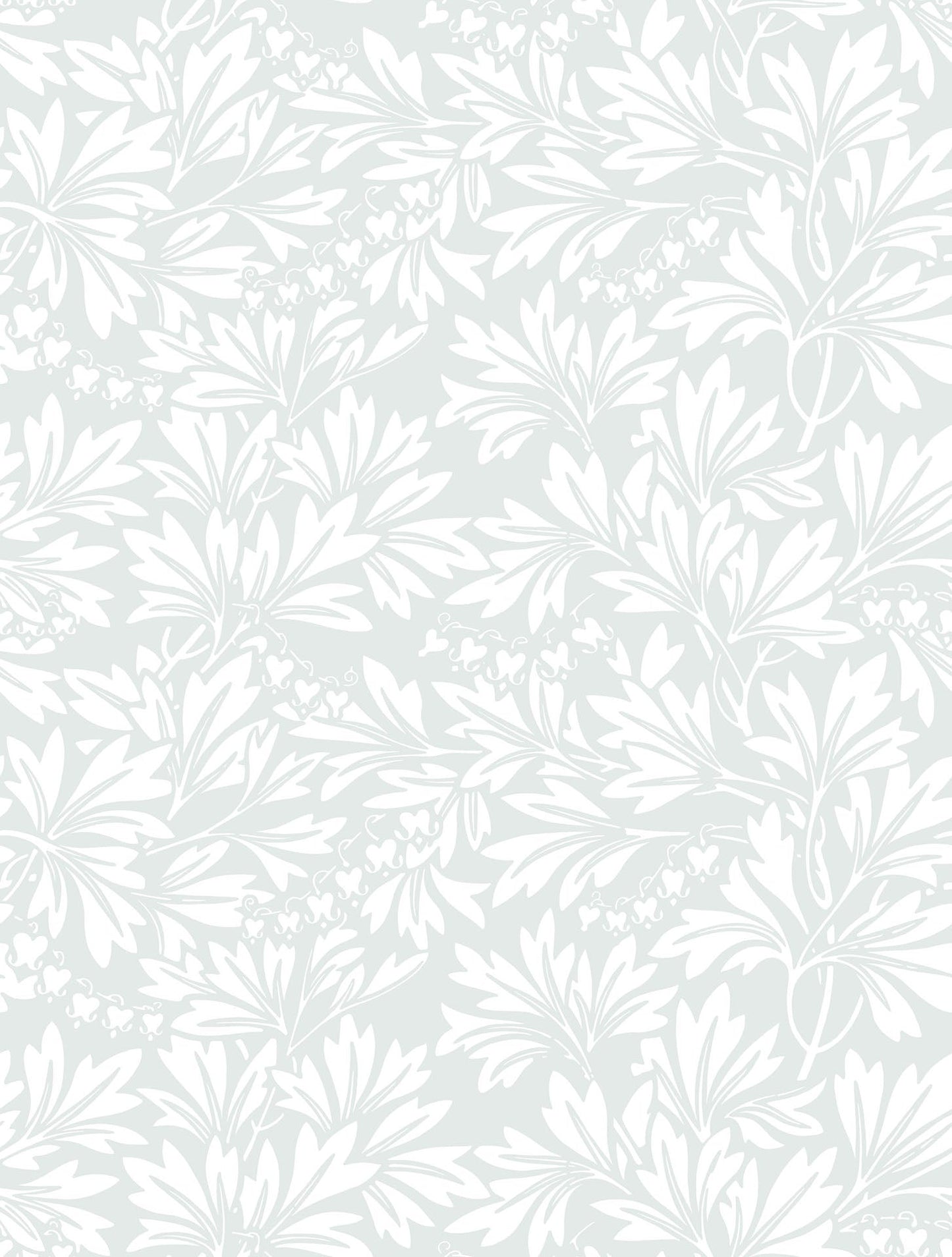 Cole & Son Dialytra wallpaper - Chalk on Pale Soft Olive
