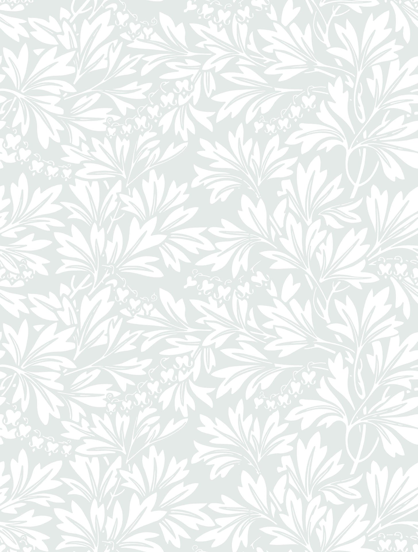 Cole & Son Dialytra wallpaper - Chalk on Pale Soft Olive