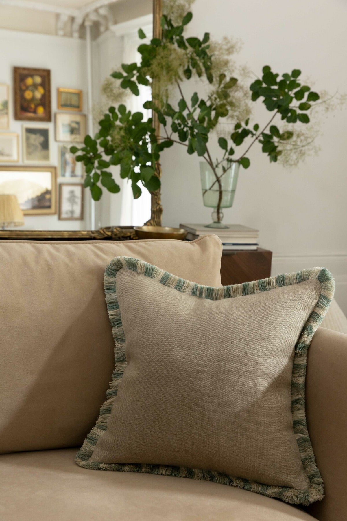 Samuel and Sons Dorset Blocked Brush Fringe — scenography