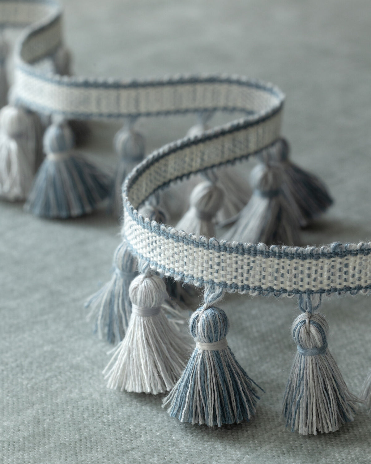 Samuel and Sons Dorset Ombré Tassel Fringe — scenography