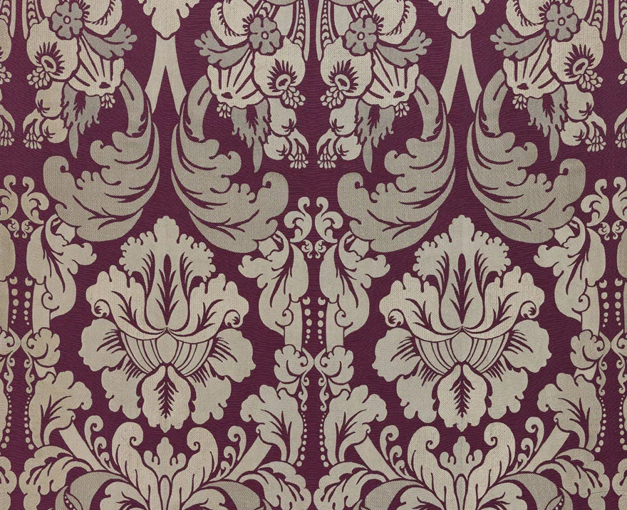 Pierre Frey Funky Damask - Prune