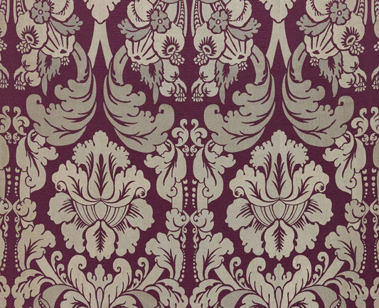 Pierre Frey Funky Damask - Prune