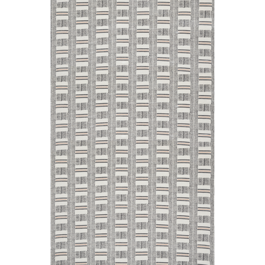 Threads | Naxos fabric - Ivory/Charcoal