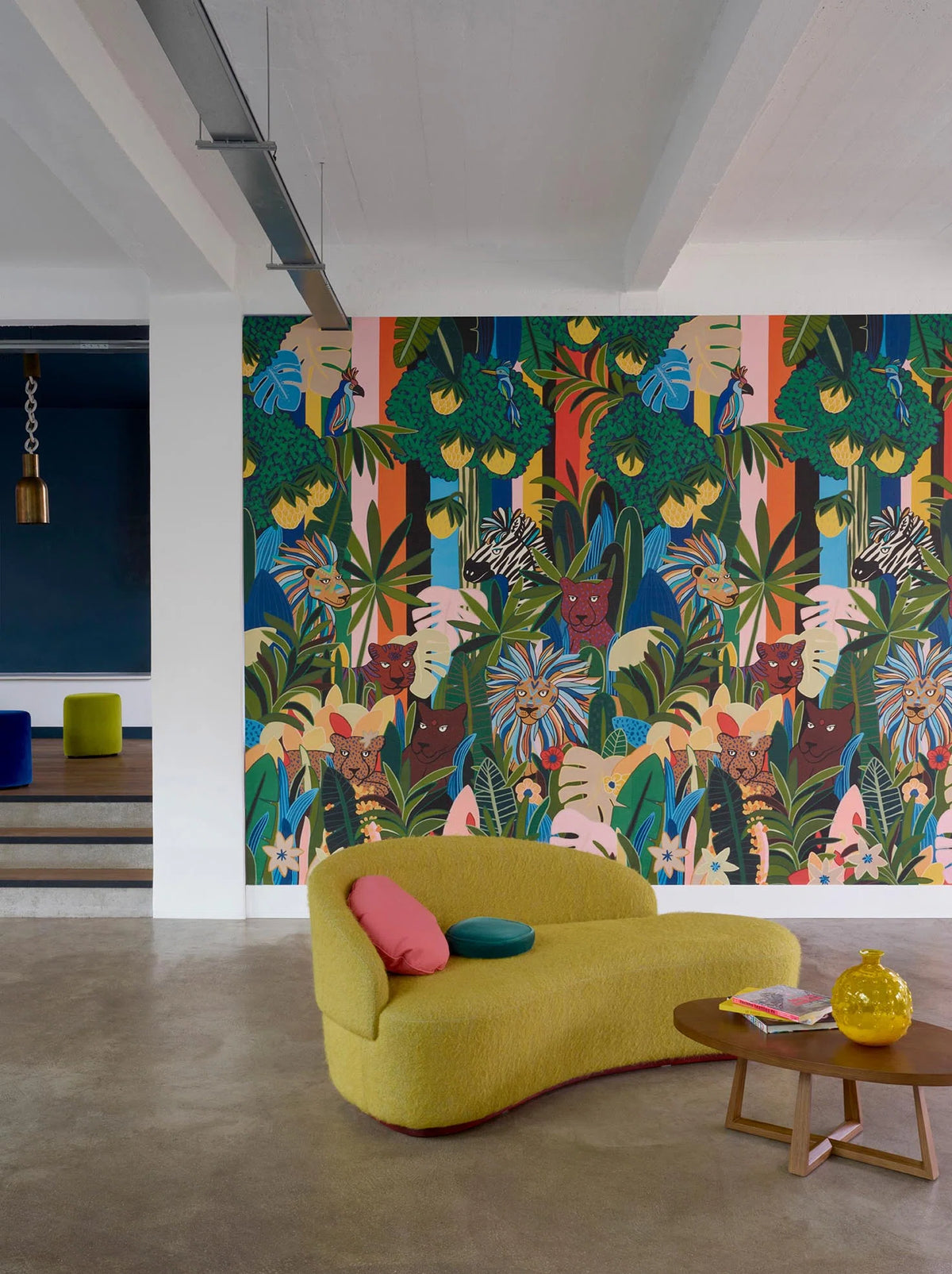 Pierre Frey Les Rois De La Jungle — scenography