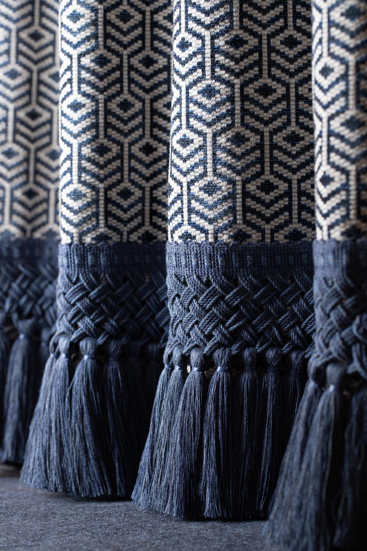 Samuel and Sons Édelie Linen Tassel Skirt Fringe — scenography