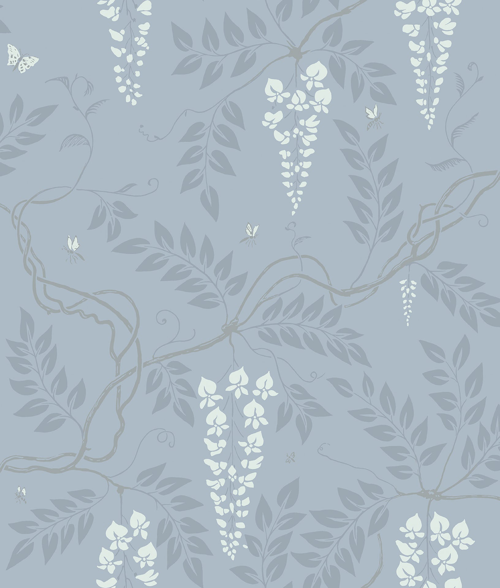Cole & Son Egerton - Chalk on Silver Birch