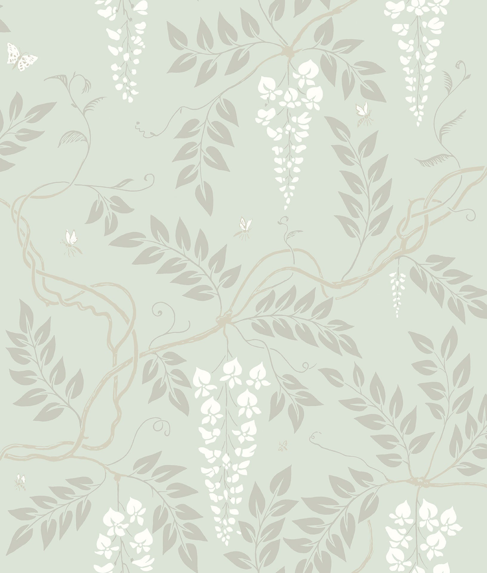 Cole & Son Egerton - Chalk on Duck Egg