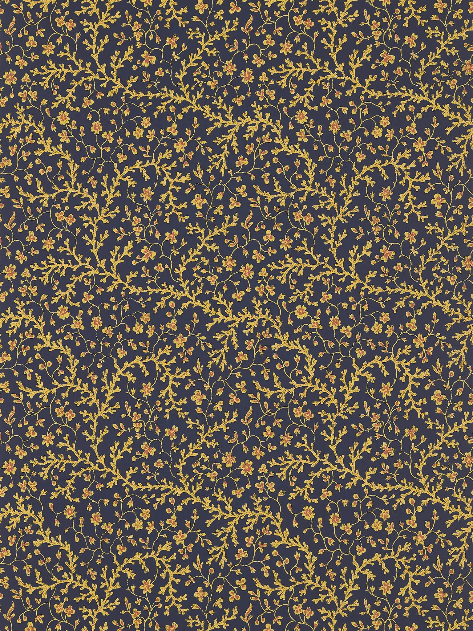 Pierre Frey Fleurs De Corail - Marine
