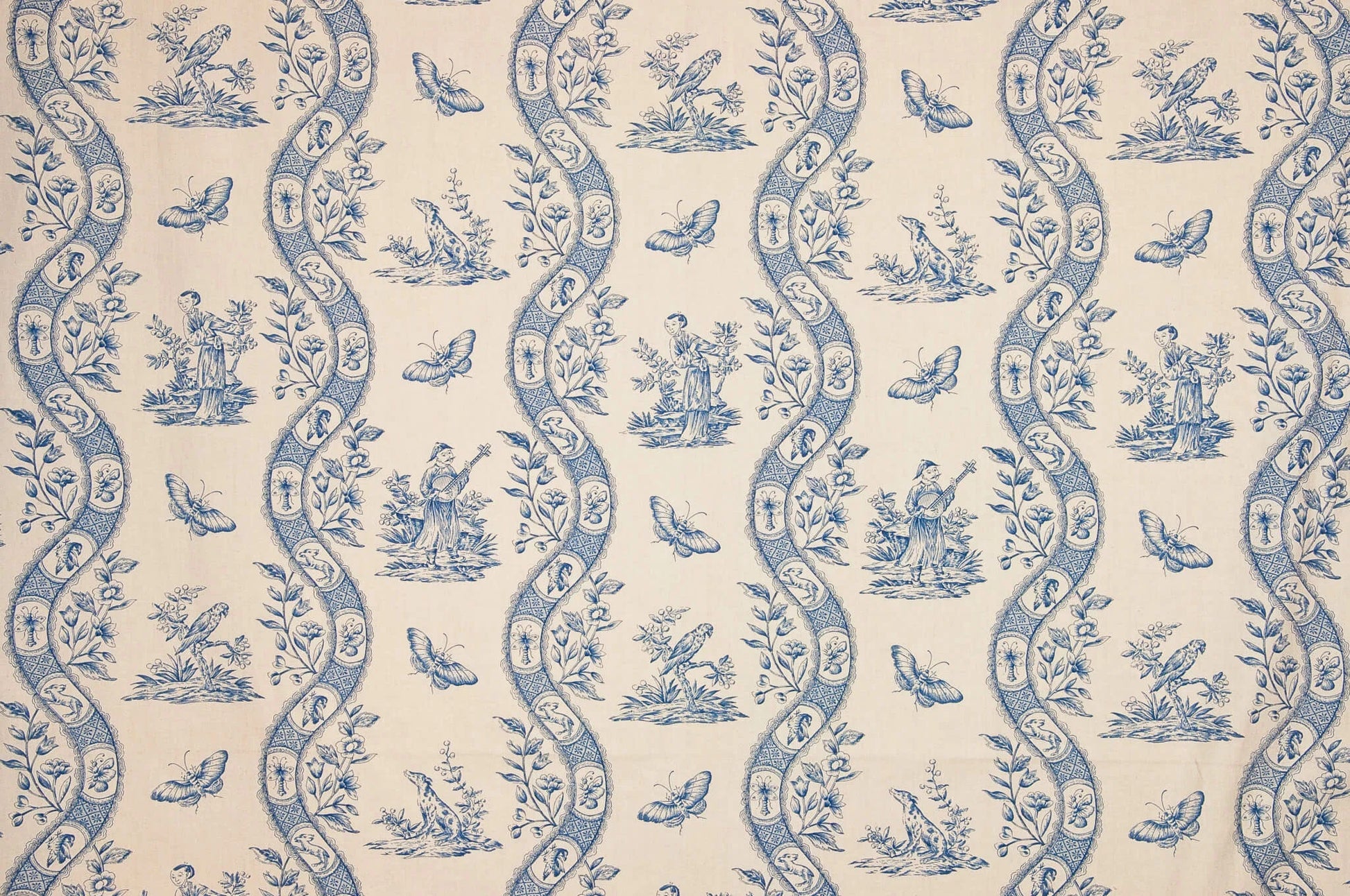 Pierre Frey Marquis De Pierre - Bleu