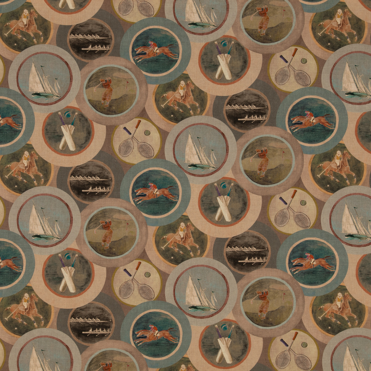 Mulberry Home | Sporting Life fabric - Antique