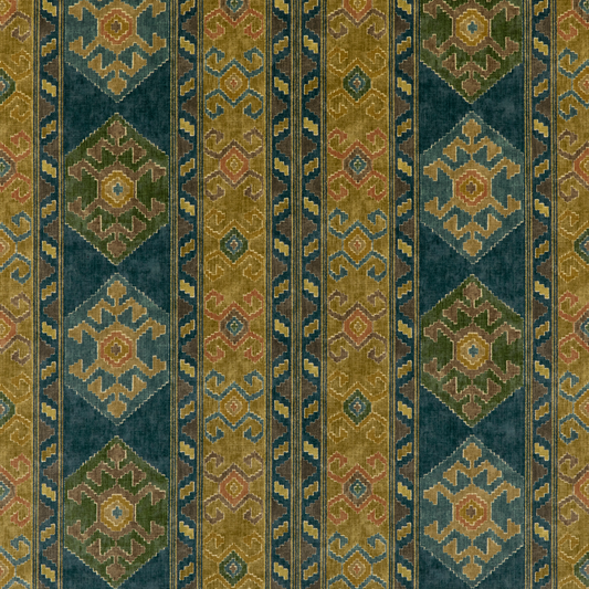 Mulberry Home | Nomad Velvet fabric - Denim