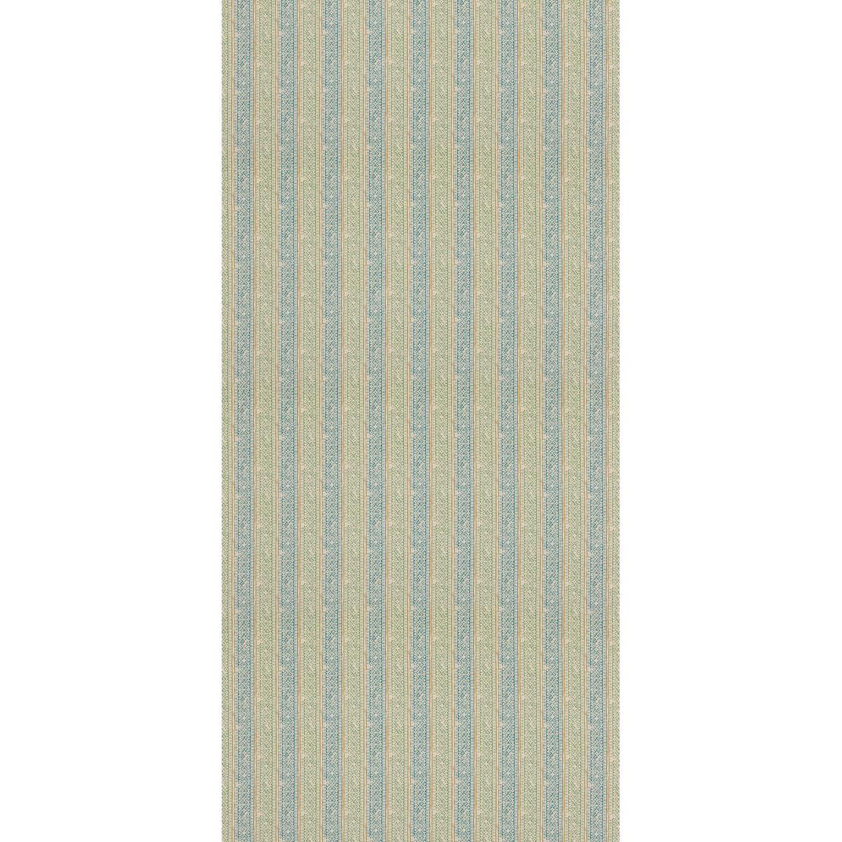Mulberry Home | Ladbroke Stripe fabric - Teal/Green