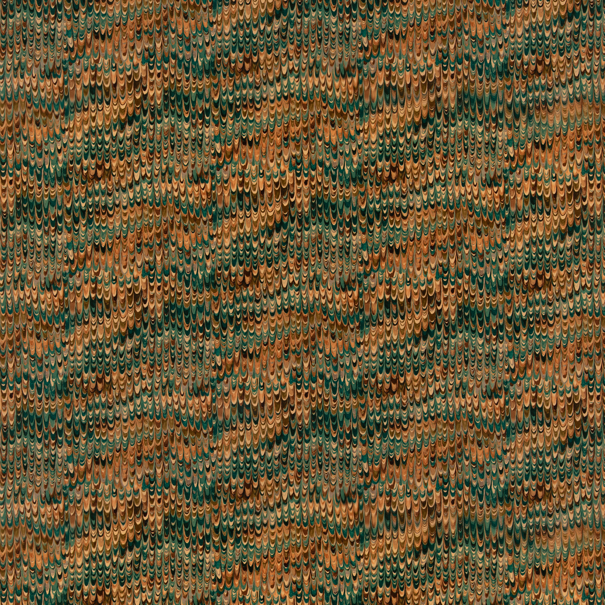 Mulberry Home | End Paper Velvet fabric - Teal
