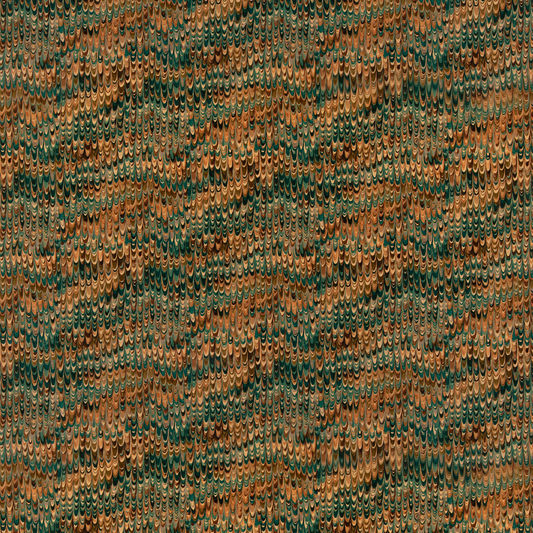 Mulberry Home | End Paper Velvet fabric - Teal