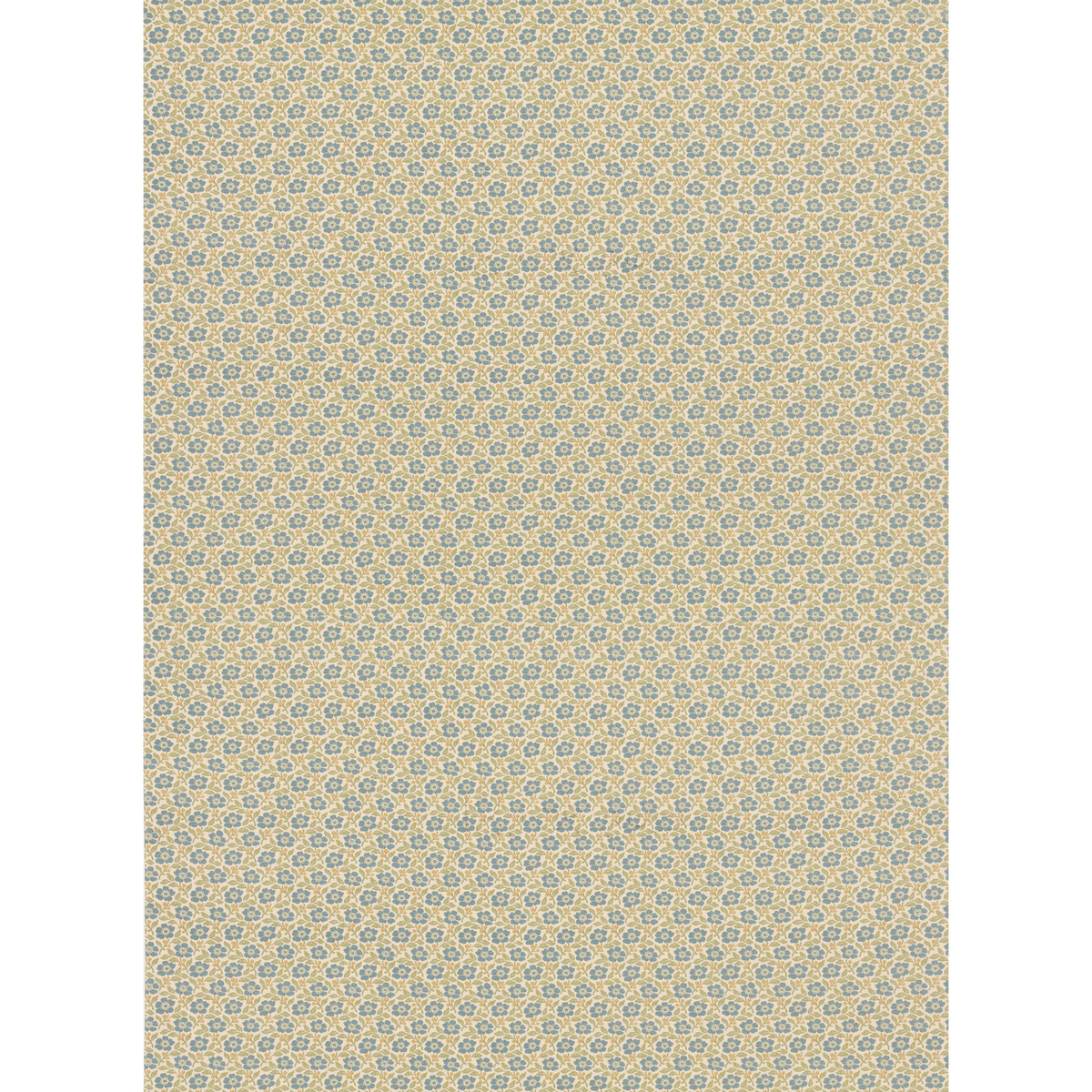 Mulberry Home | Martock Sprig fabric - Teal/Green