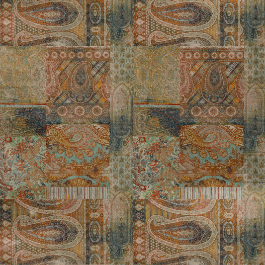 Mulberry Home | Lomond Velvet fabric - Antique
