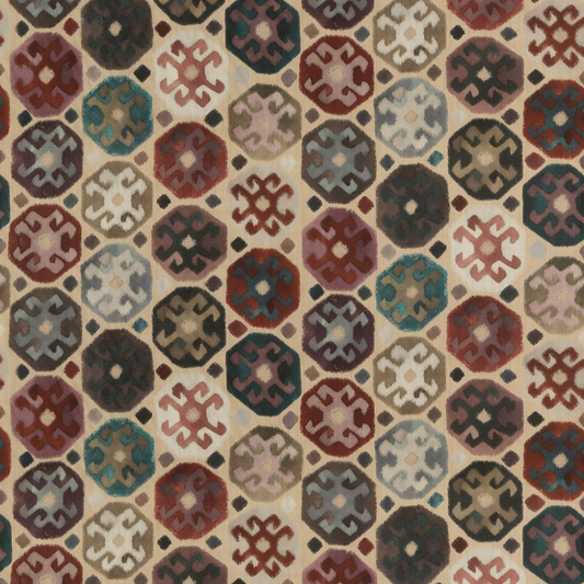 Mulberry Home | Curiosity fabric - Plum