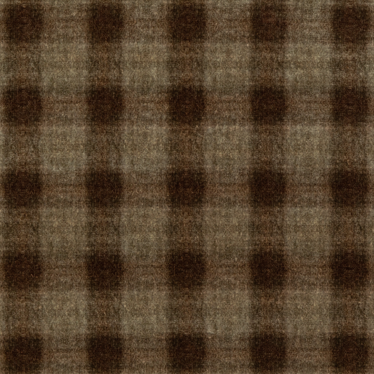 Mulberry Home | Highland Check fabric - Woodsmoke
