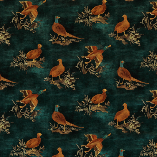 Mulberry Home | Game Show fabric - Teal