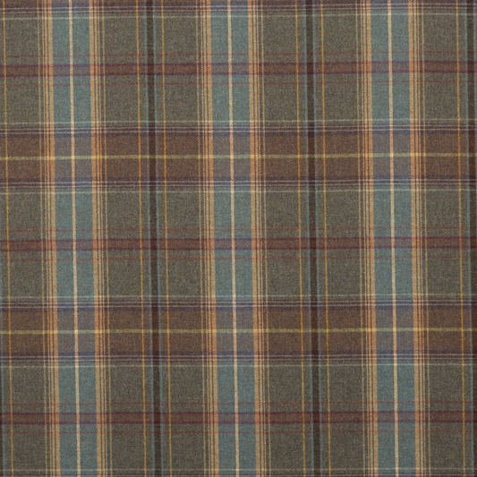 Mulberry Home | Shetland Plaid fabric - Heather