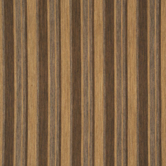 Mulberry Home | Halcyon Stripe fabric - Chocolate