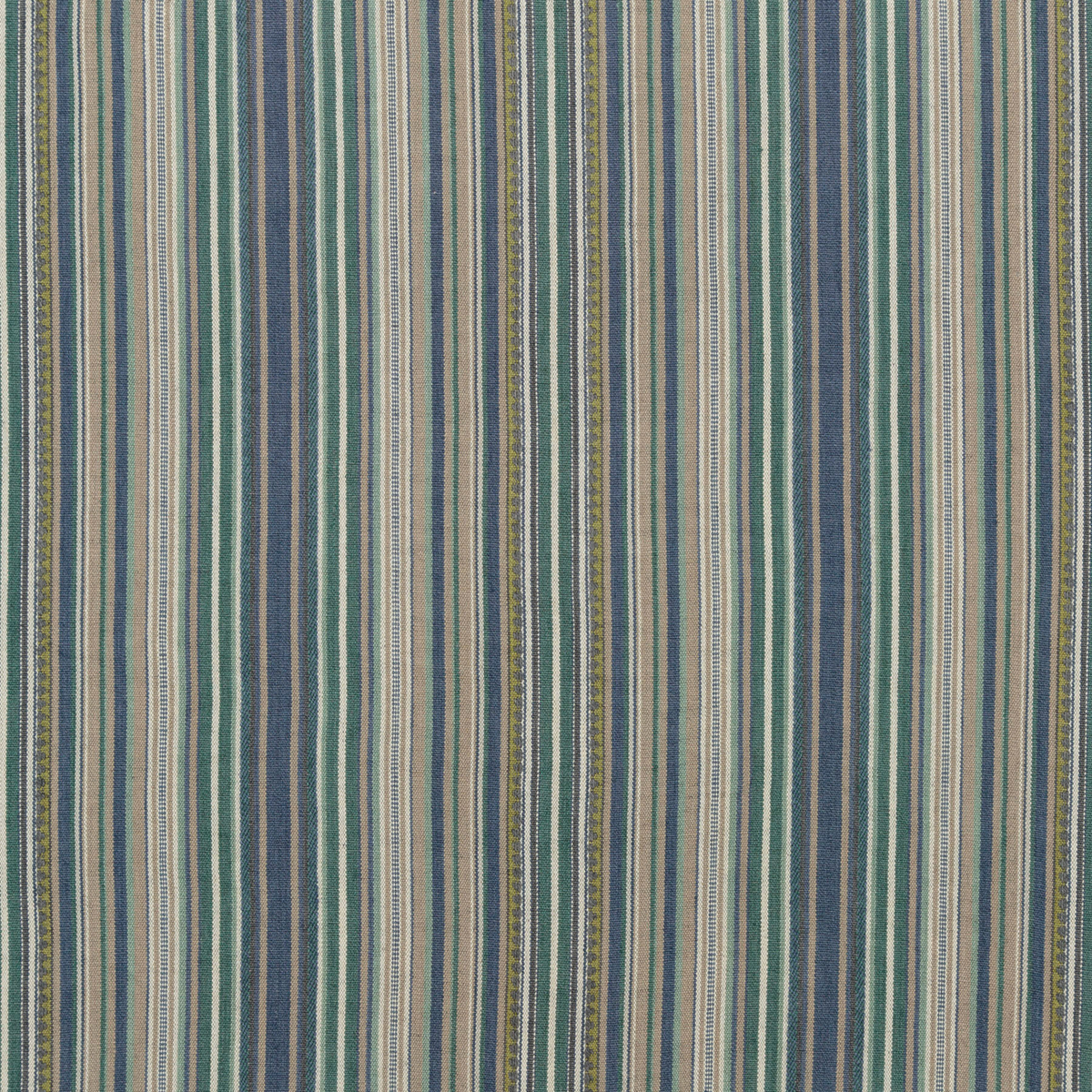 Mulberry Home | Tapton Stripe fabric - Teal/Indigo