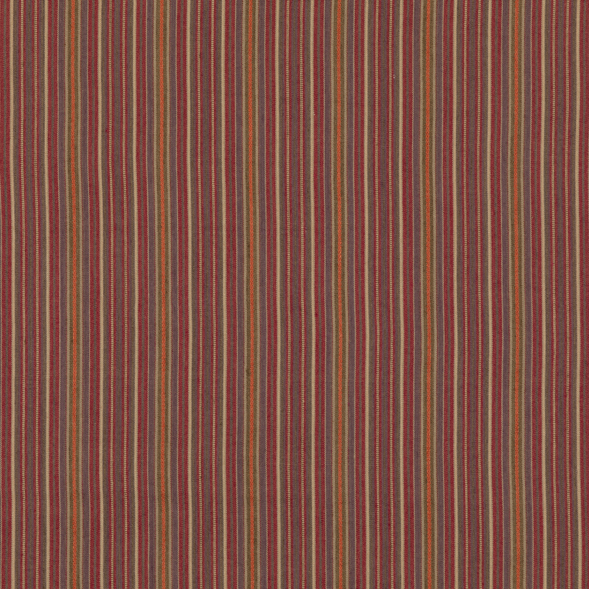 Mulberry Home | Falconer Stripe fabric - Plum