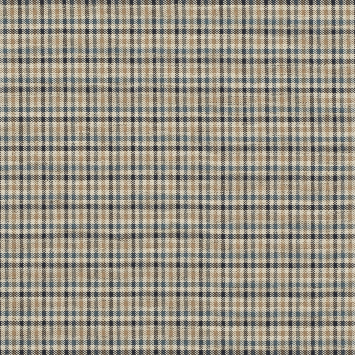 Mulberry Home | Babington Check fabric - Indigo