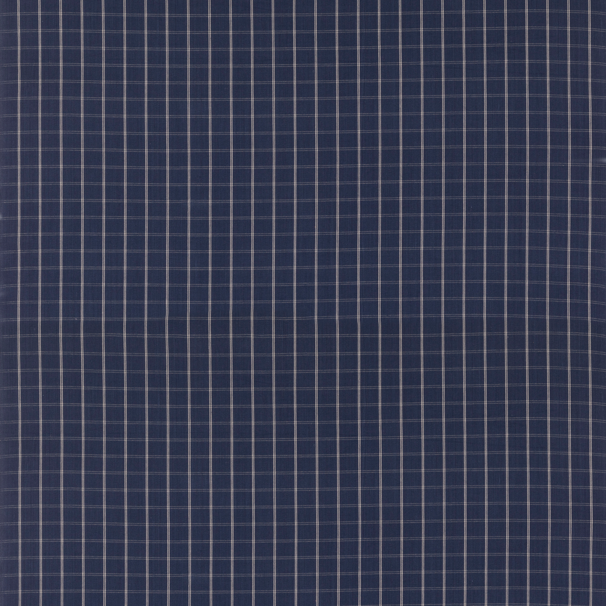 Mulberry Home | Compass Check fabric - Indigo
