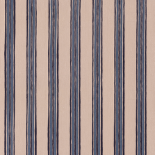Mulberry Home | Falmouth Stripe fabric - Indigo