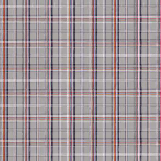 Mulberry Home | Ocean Check fabric - Blue