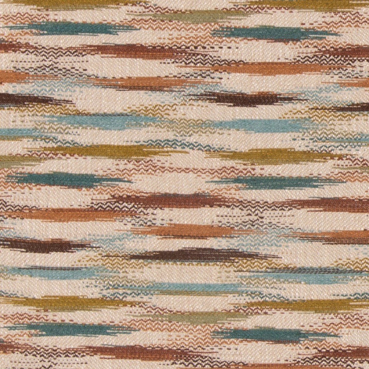 Mulberry Home | Felbrigg fabric - Teal/Chestnut