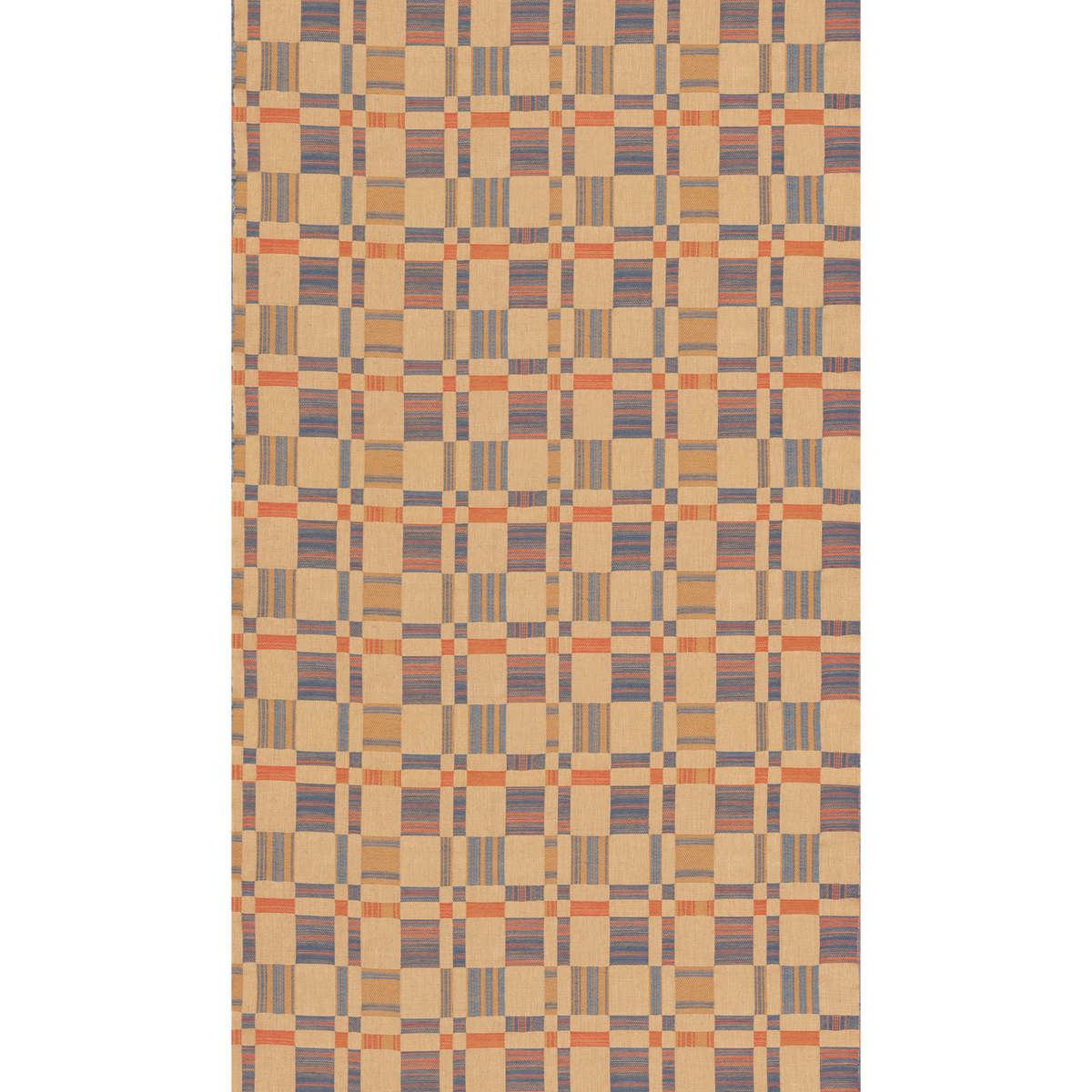 Mulberry Home | Charlton Check fabric - Blue/Red