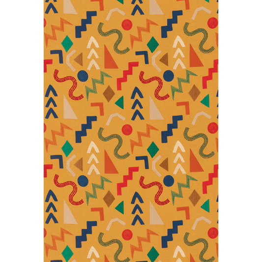 Mulberry Home | Summer Fireworks fabric - Ochre