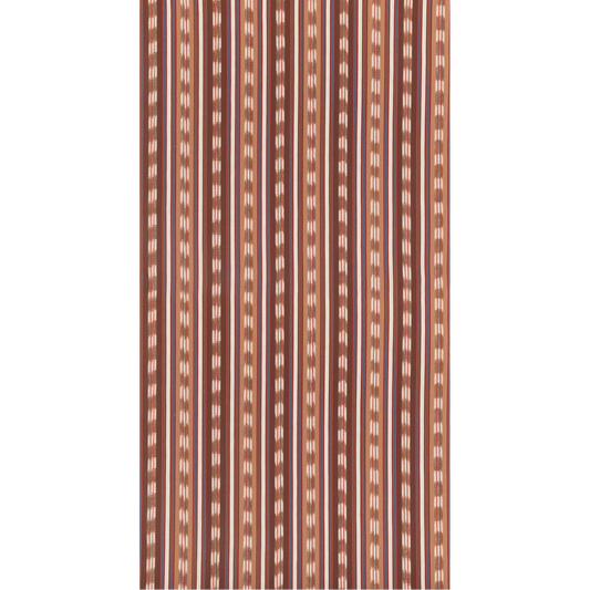Mulberry Home | Cothay Stripe fabric - Espresso