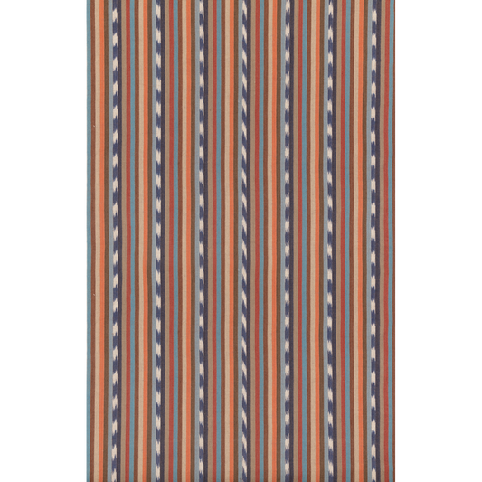 Mulberry Home | Manor Stripe fabric - Blue/Red