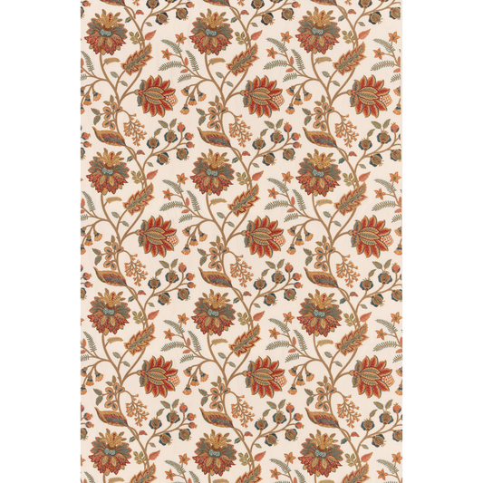 Mulberry Home | Oakhill fabric - Blue/Russet