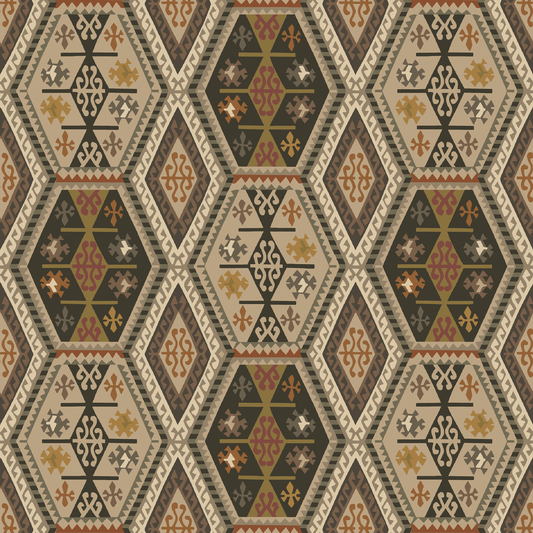 Mulberry Home | Buckland wallcovering - Woodsmoke