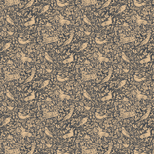 Mulberry Home | Hedgerow wallcovering - Indigo