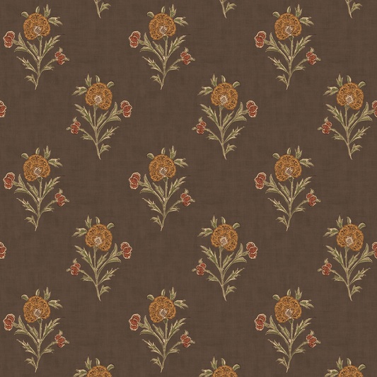Mulberry Home | Somerton wallcovering - Espresso