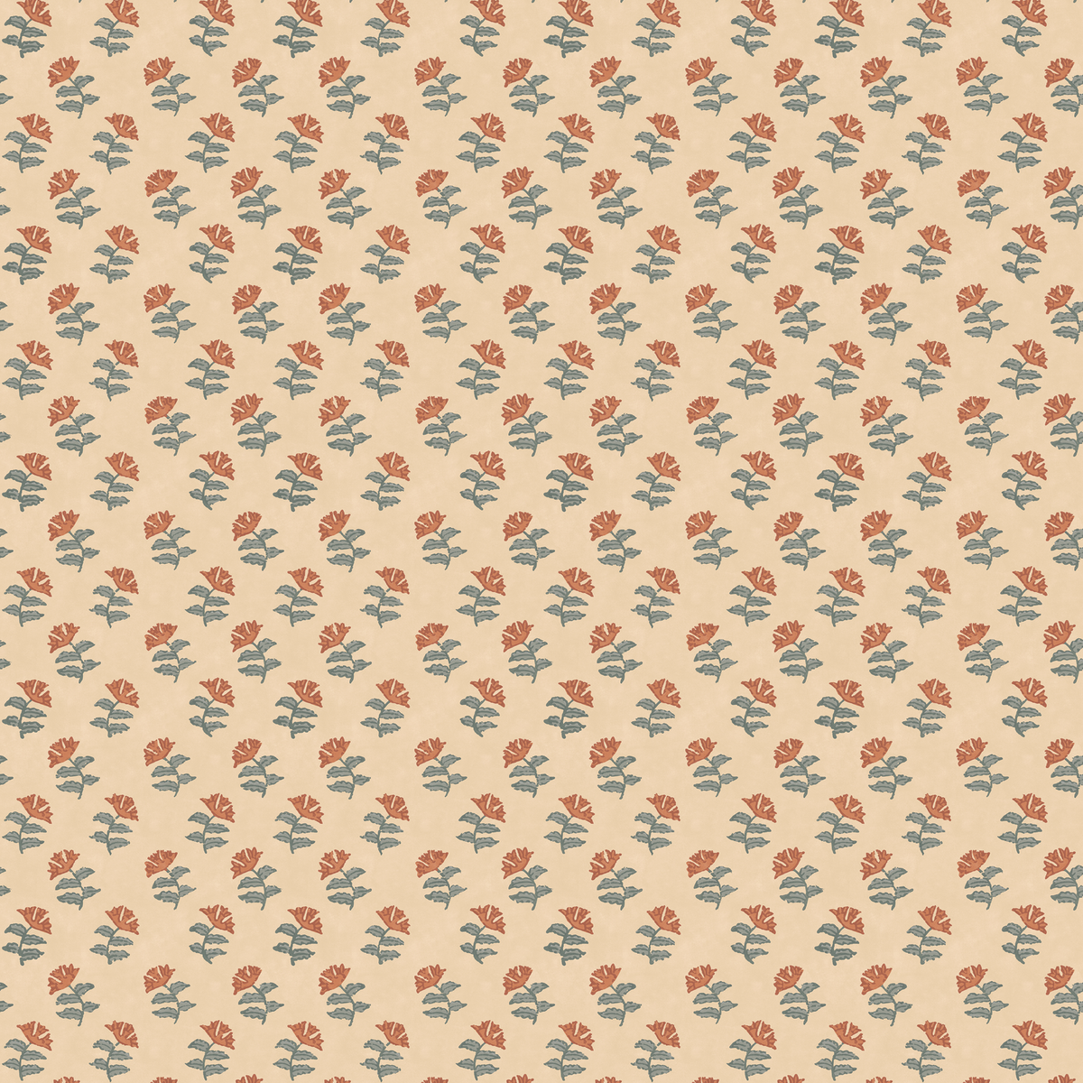 Mulberry Home | Mulberry Sprig wallcovering - Teal