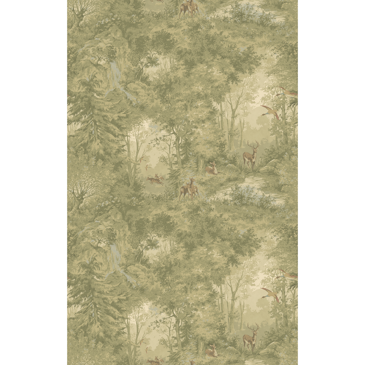 Mulberry Home | Mulberry Woodland wallcovering - Misty Morning