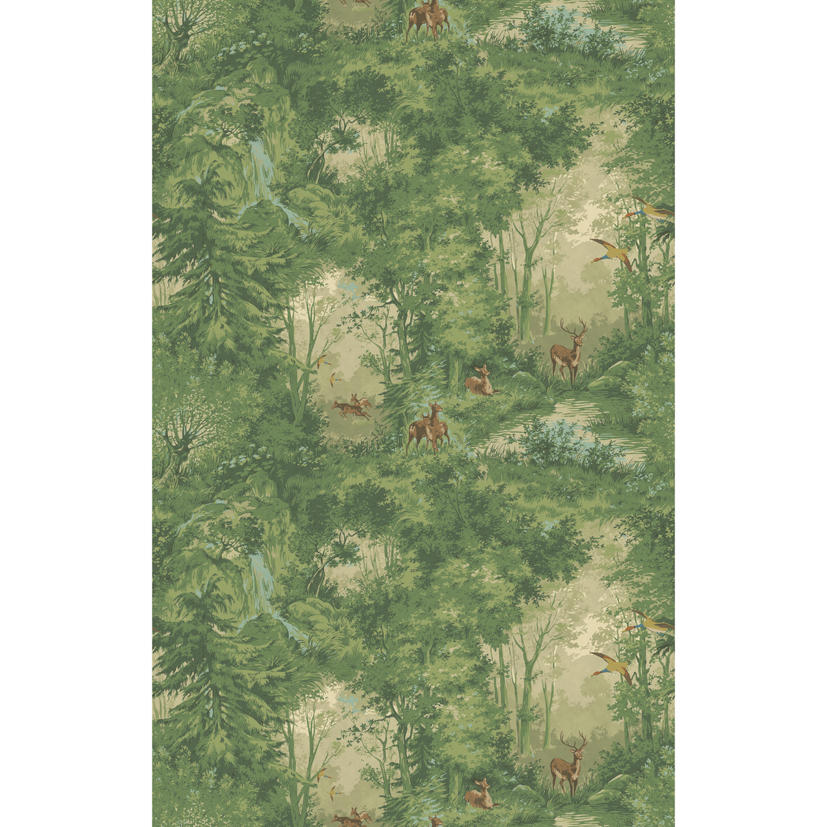 Mulberry Home | Mulberry Woodland wallcovering - Spring