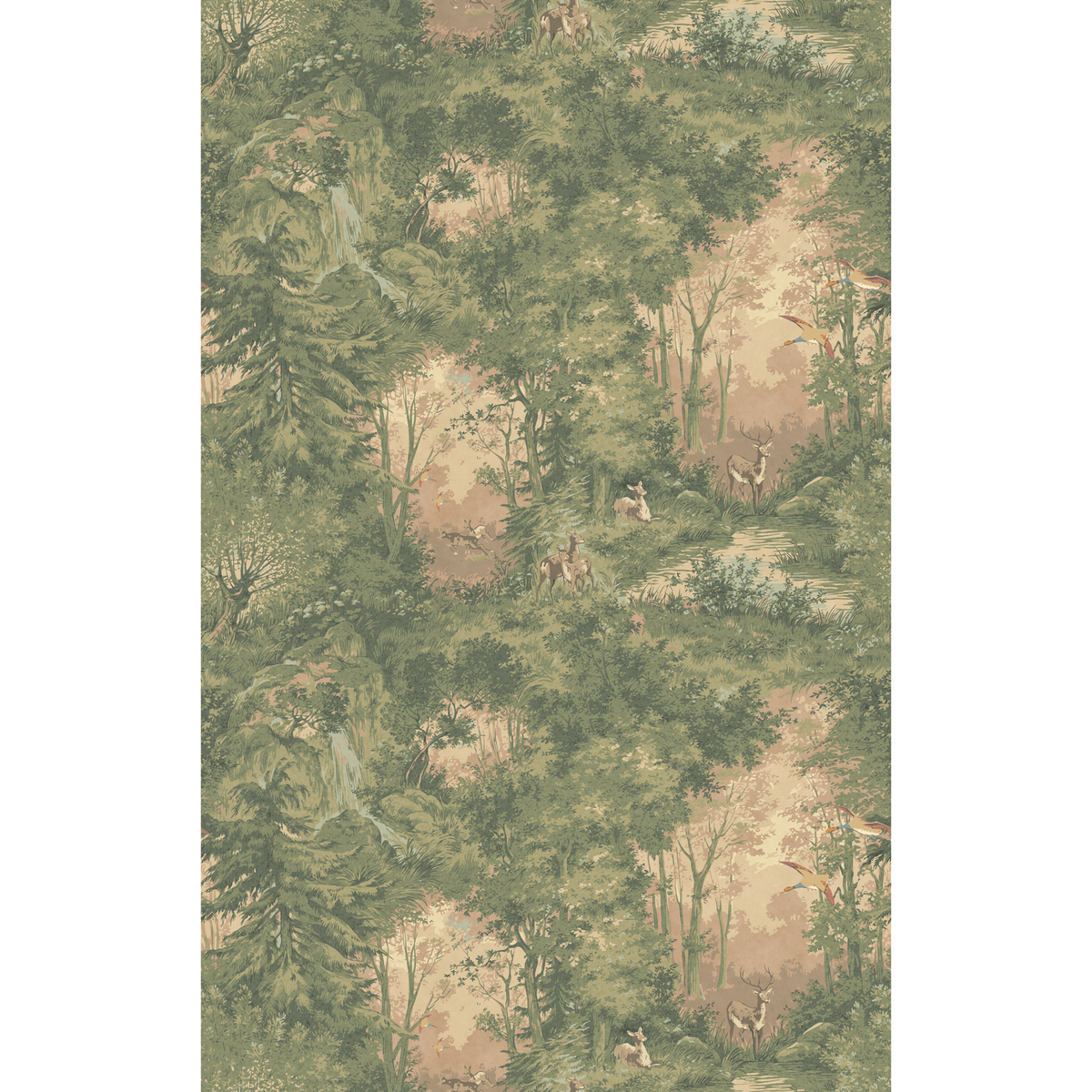 Mulberry Home | Mulberry Woodland wallcovering - Sunrise