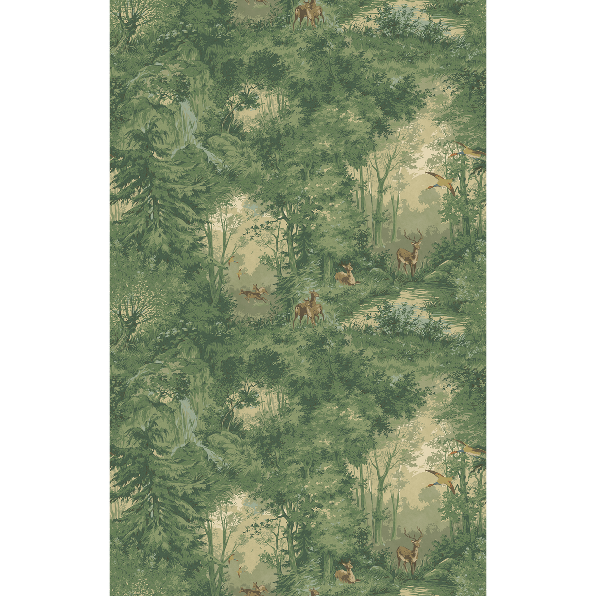 Mulberry Home | Grand Mulberry Woodland wallcovering - Summer