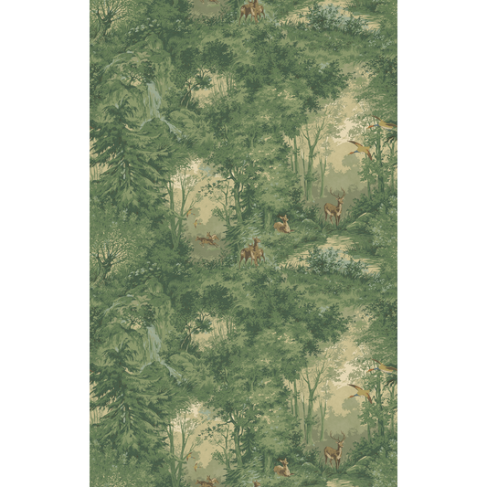 Mulberry Home | Grand Mulberry Woodland wallcovering - Summer