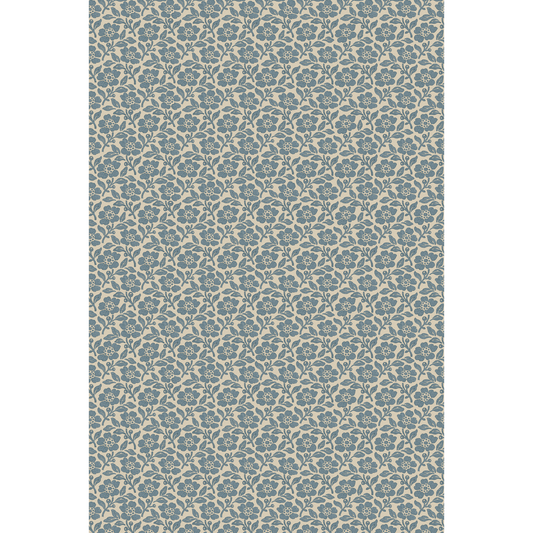 Mulberry Home | Martock Sprig wallcovering - Blue